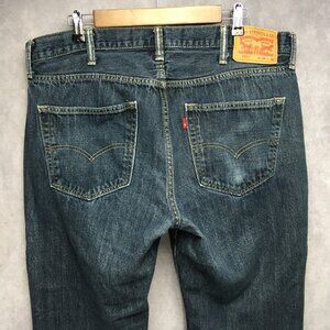 Levis Mens 559 Relaxed Straight Fit Blue Jeans size 38x29‎ Handsome Faded